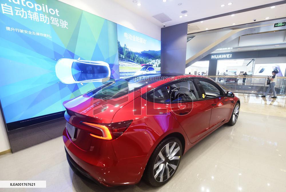 Tesla Model 3+ on Sale in Hangzhou