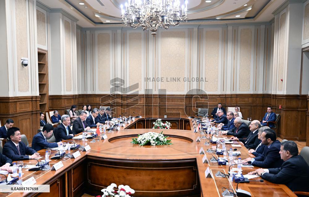 EGYPT-CAIRO-CHINA-LI XI-ABDEL-RAZEQ-TALKS