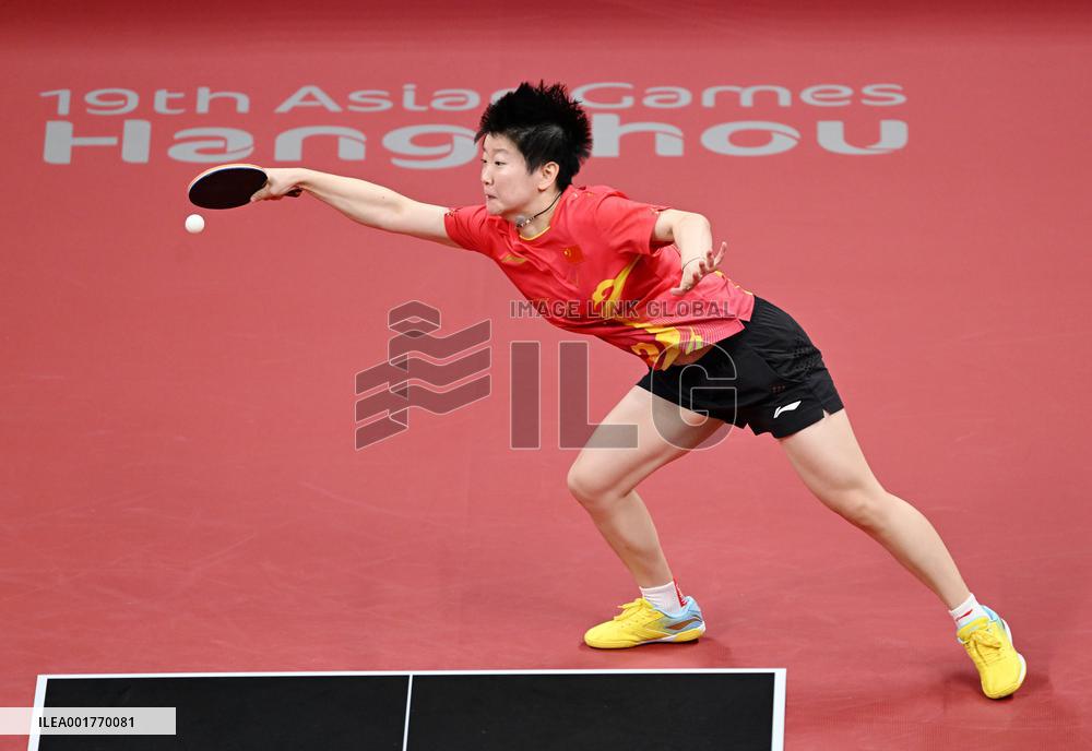 (SP)CHINA-HANGZHOU-ASIAN GAMES-TABLE TENNIS (CN)