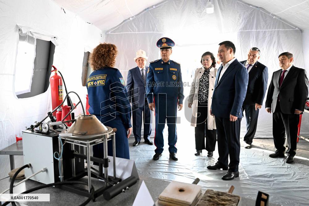 KYRGYZSTAN-BISHKEK-CHINA-DONATION-MOBILE HOSPITAL