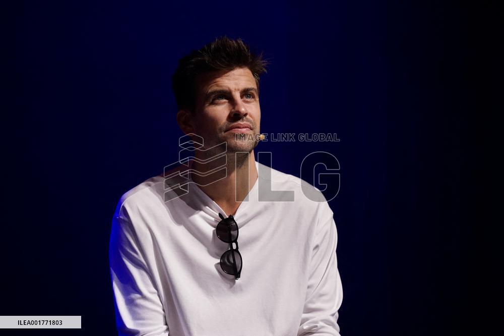 Gerard Pique At Sun Tech forum - Malaga