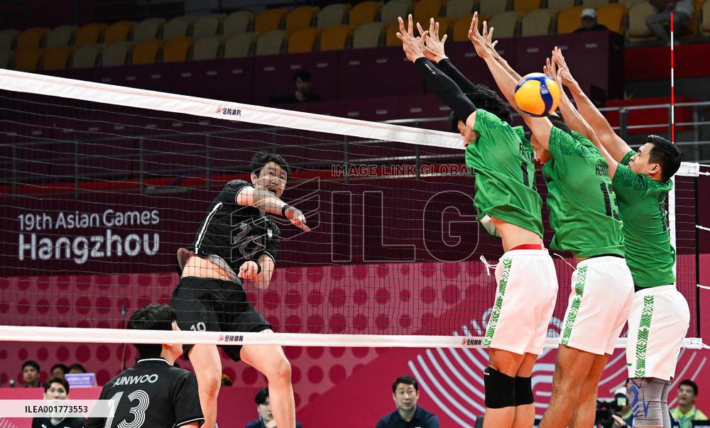 (SP)CHINA-SHAOXING-ASIAN GAMES-VOLLEYBALL (CN)
