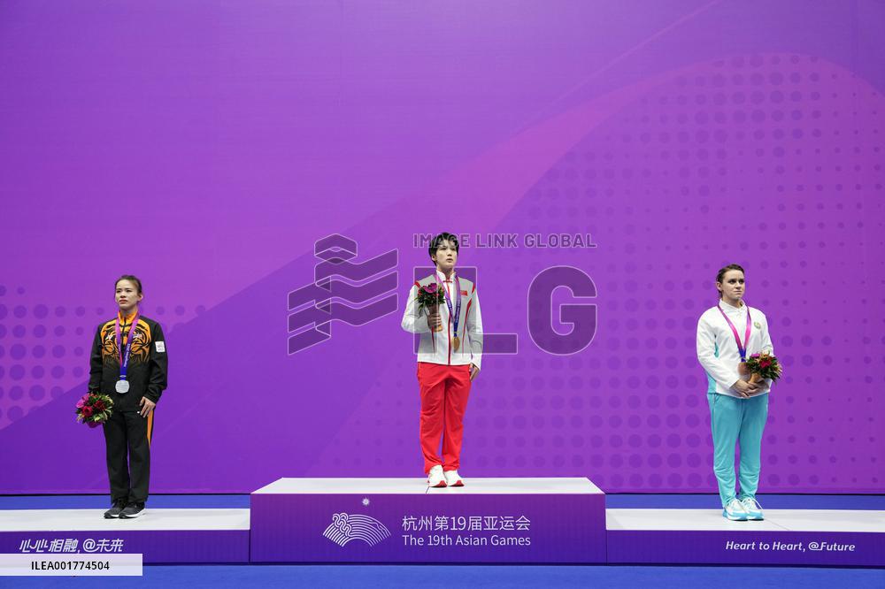 (SP)CHINA-HANGZHOU-ASIAN GAMES-WUSHU (CN)