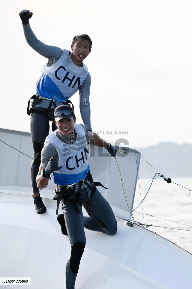 (SP)CHINA-NINGBO-ASIAN GAMES-SAILING-MEN'S SKIFF(CN)