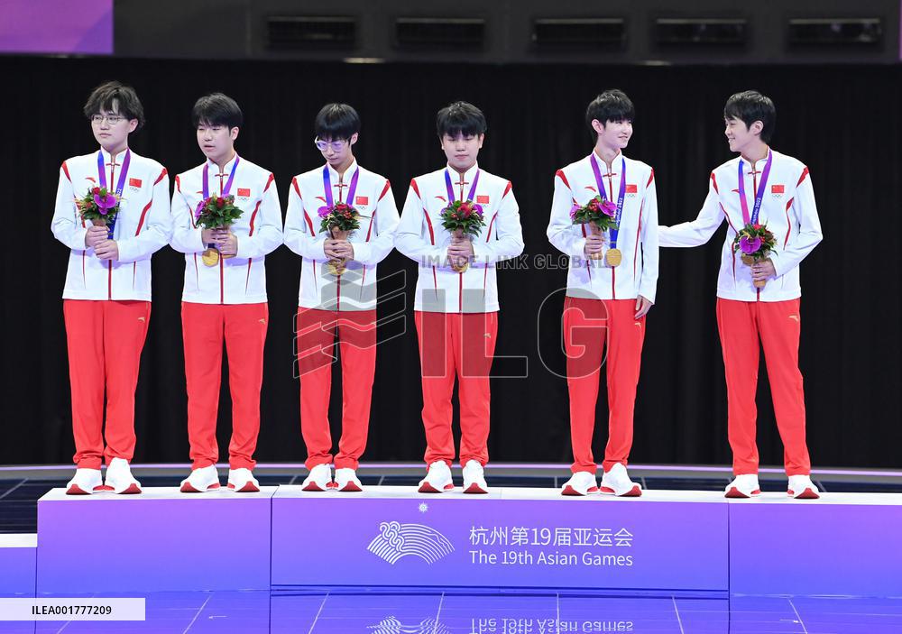 (SP)CHINA-HANGZHOU-ASIAN GAMES-ESPORTS(CN)