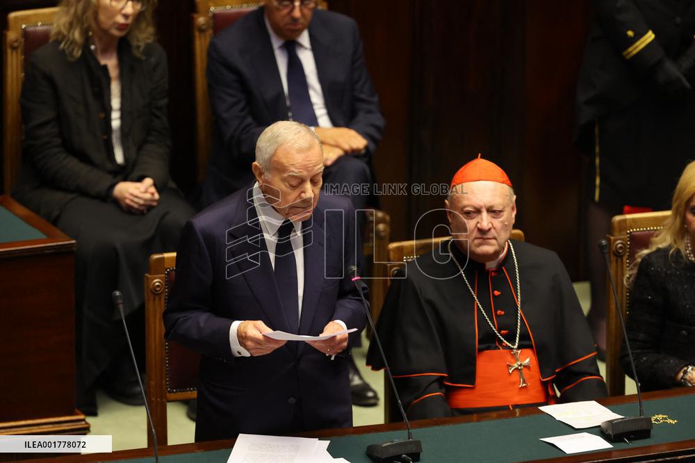 Late Italian President Napolitano Non-Religious State Funeral - Rome