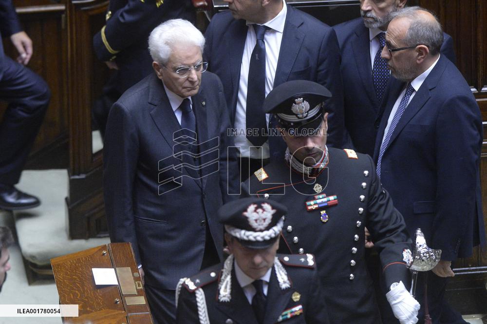 Late Italian President Napolitano Non-Religious State Funeral - Rome