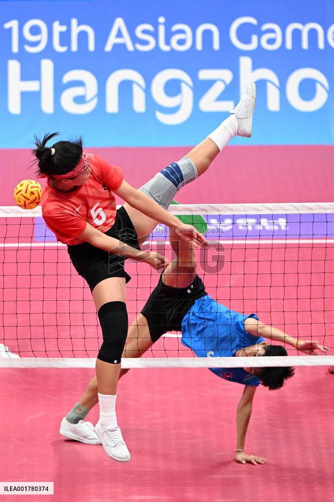 (SP)CHINA-JINHUA-ASIAN GAMES-SEPAKTAKRAW(CN)