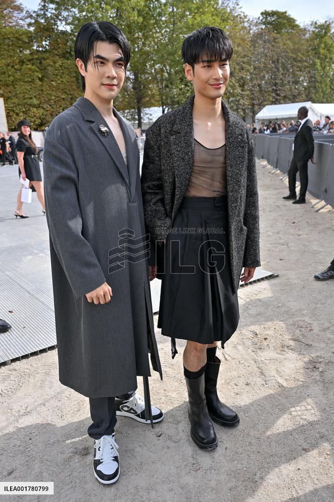 PFW Christian Dior Arrivals
