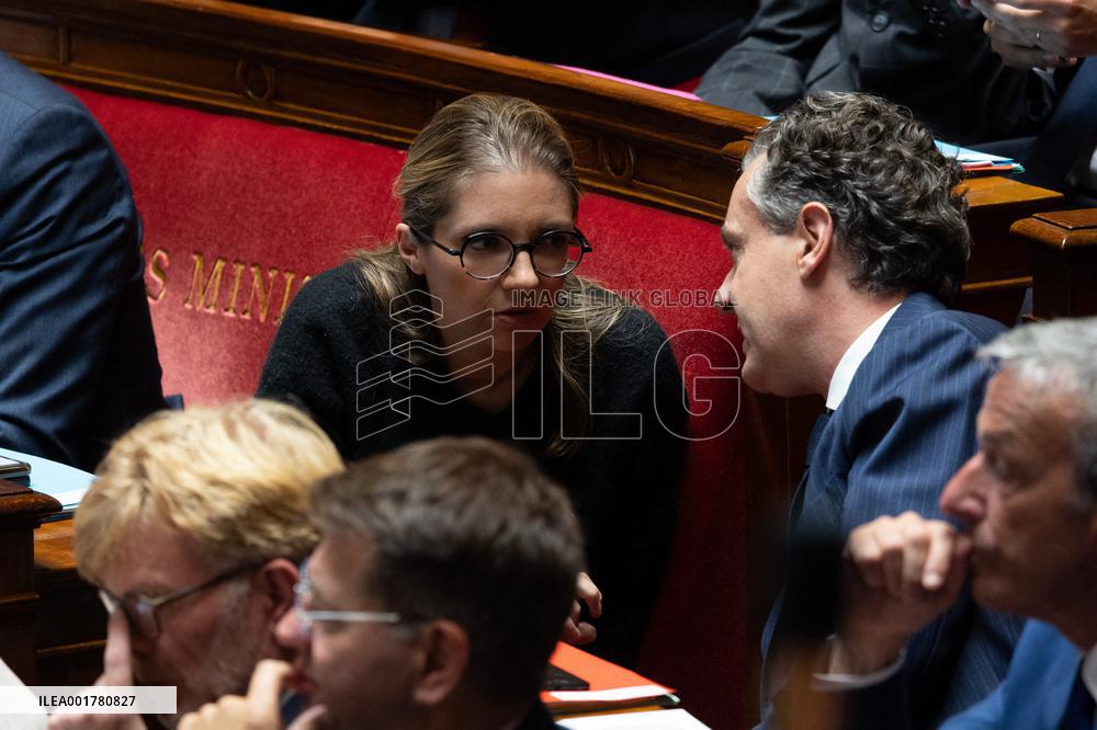 Questions to the goverment at the National Assembly - Paris