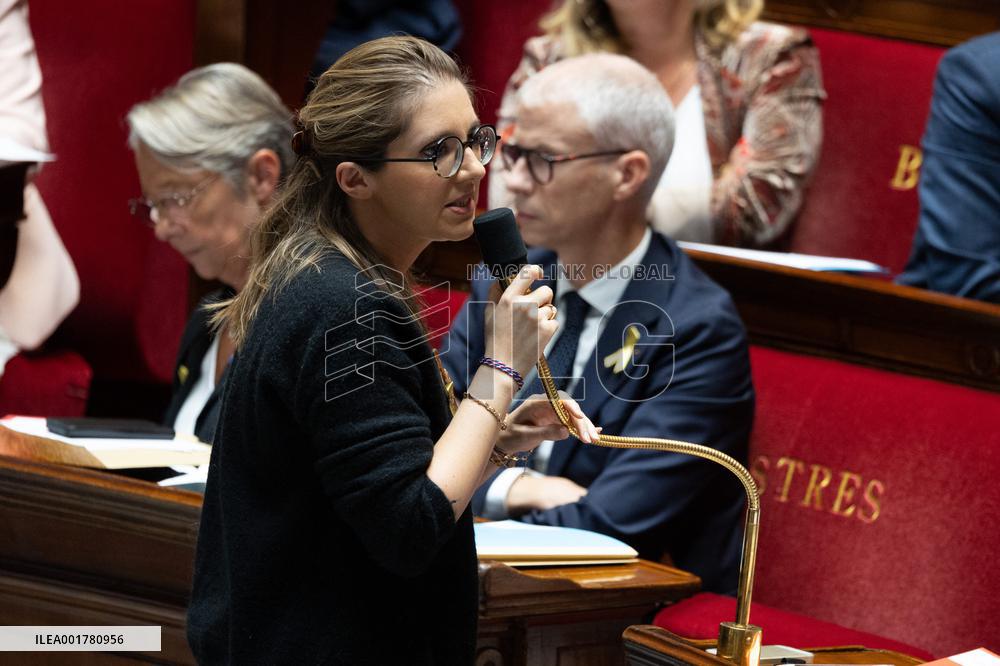 Questions to the goverment at the National Assembly - Paris