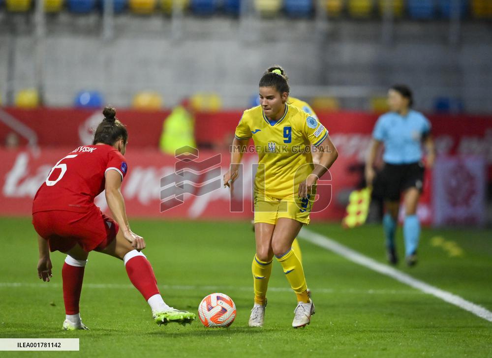 Ukraine 1-2 Poland in Women's Nations League match