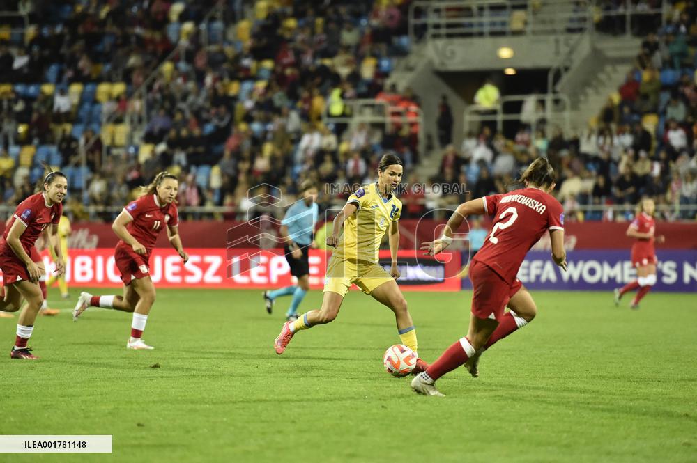 Ukraine 1-2 Poland in Women's Nations League match