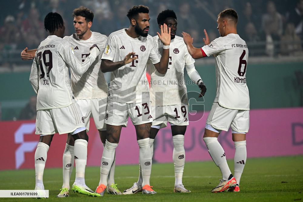 (SP)GERMANY-MUENSTER-FOOTBALL-GERMAN CUP-PREUSSEN MUENSTER VS BAYERN MUNICH