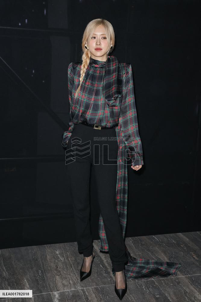 PFW - Saint Laurent Womenswear Spring/Summer 2024 - Photocall NB