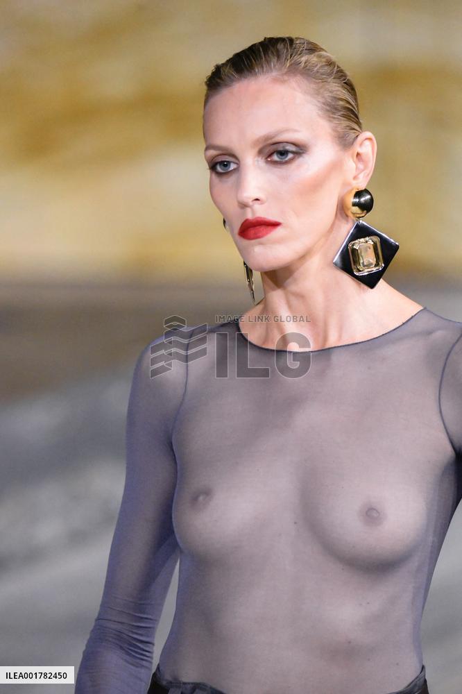 PFW - Saint Laurent Runway