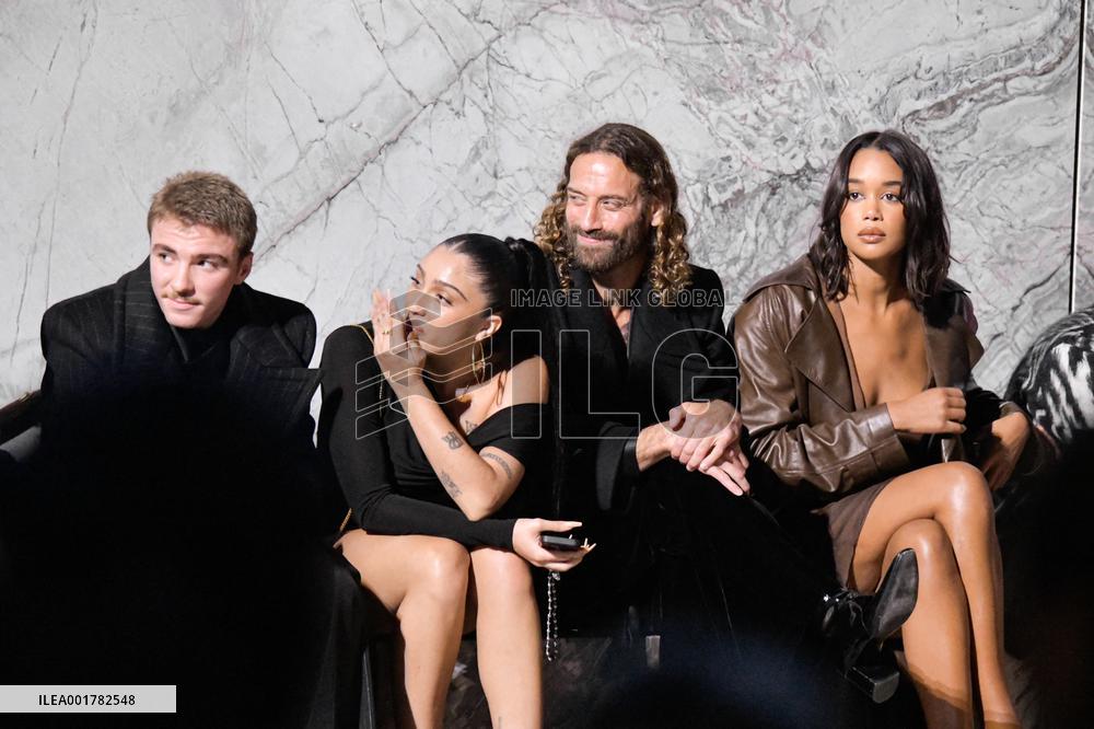 PFW - Saint Laurent Front Row