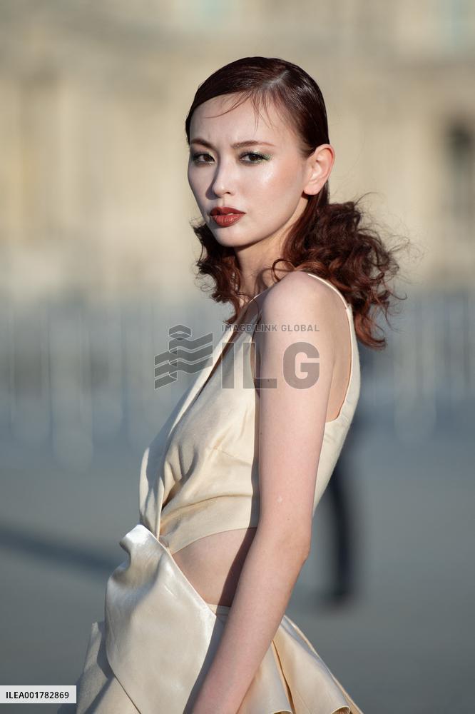 PFW Lancome X Louvre Photocall