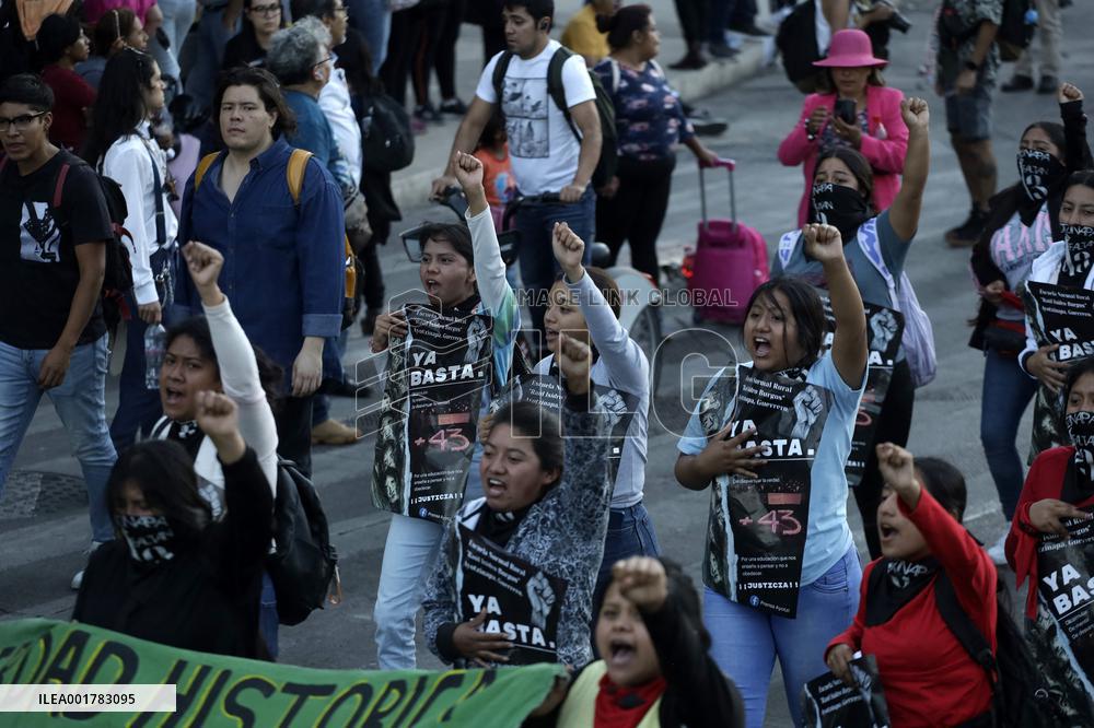 43 Missing Students 9th Anniversary - Mexico City