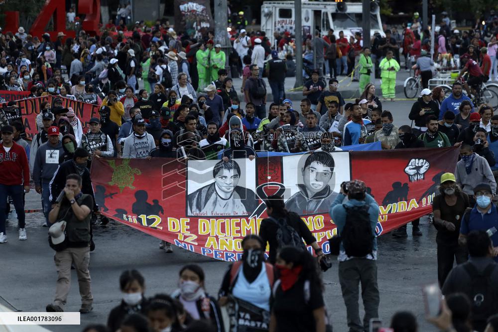 43 Missing Students 9th Anniversary - Mexico City