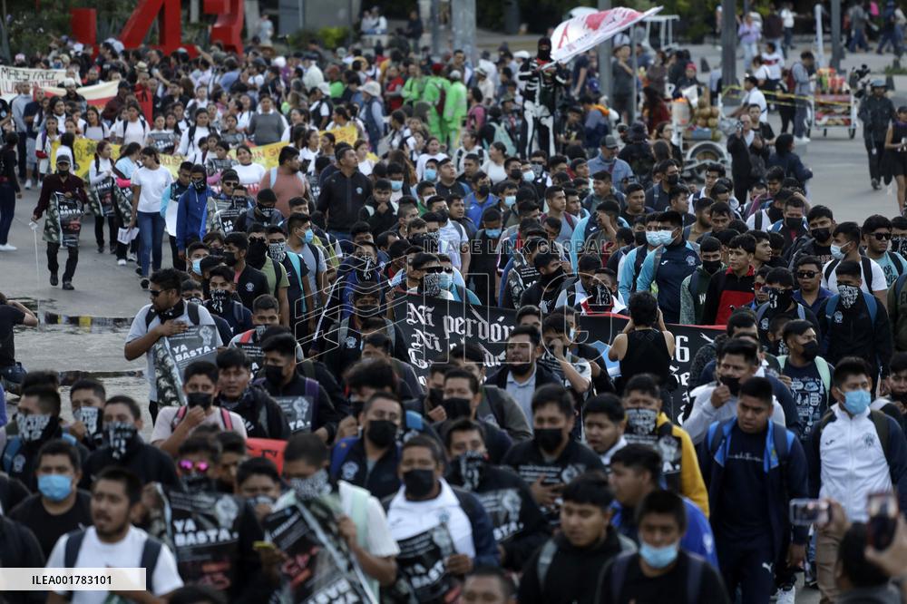 43 Missing Students 9th Anniversary - Mexico City