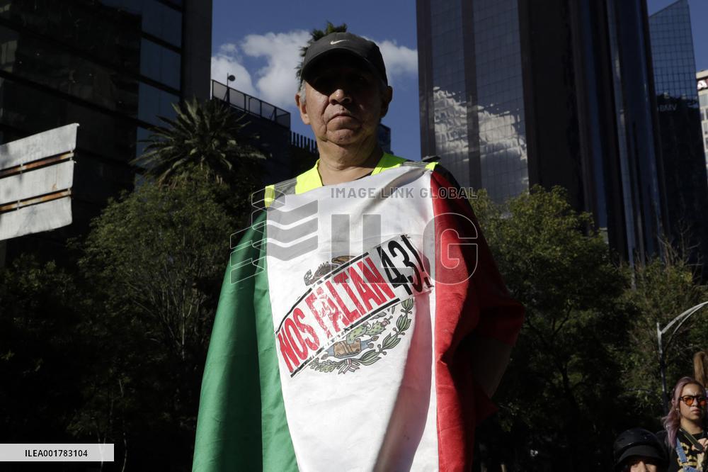 43 Missing Students 9th Anniversary - Mexico City