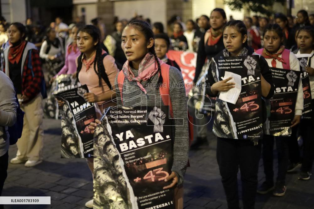 43 Missing Students 9th Anniversary - Mexico City