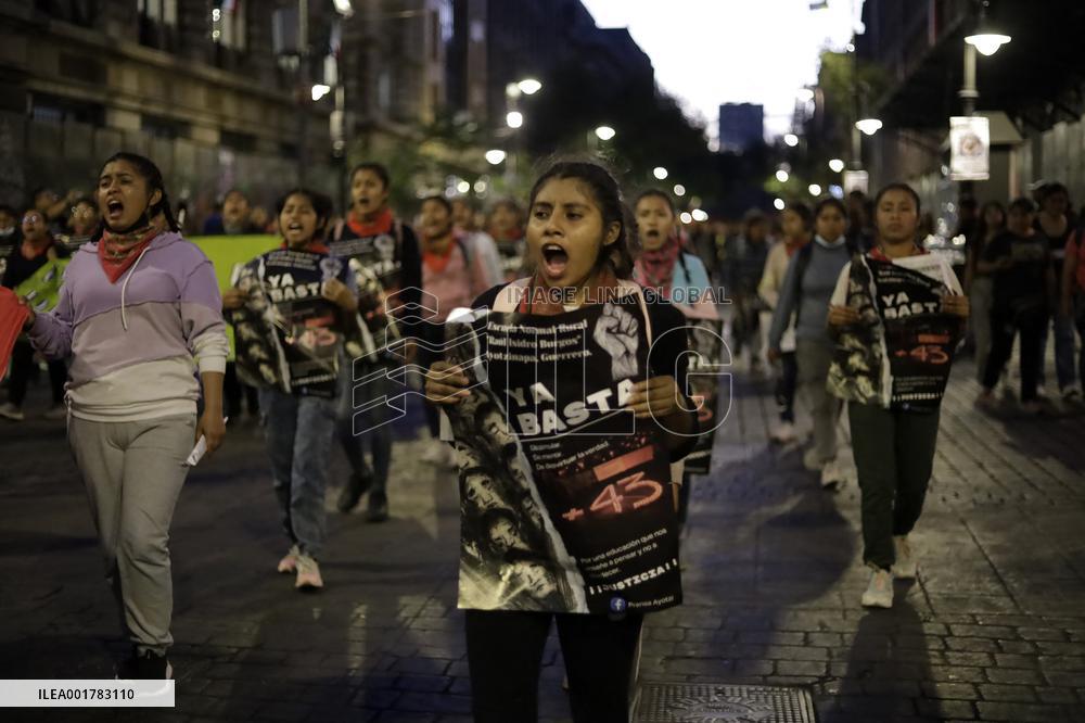 43 Missing Students 9th Anniversary - Mexico City