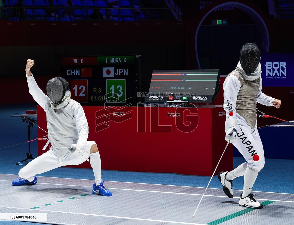 (SP)CHINA-HANGZHOU-ASIAN GAMES-FENCING(CN)