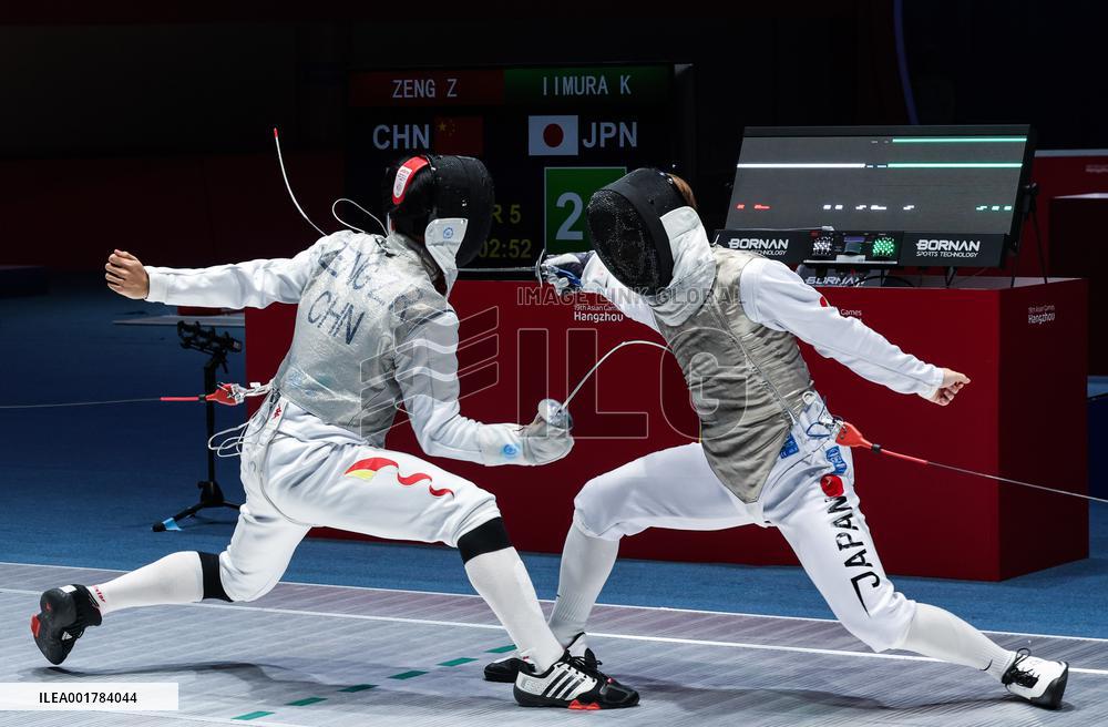 (SP)CHINA-HANGZHOU-ASIAN GAMES-FENCING(CN)