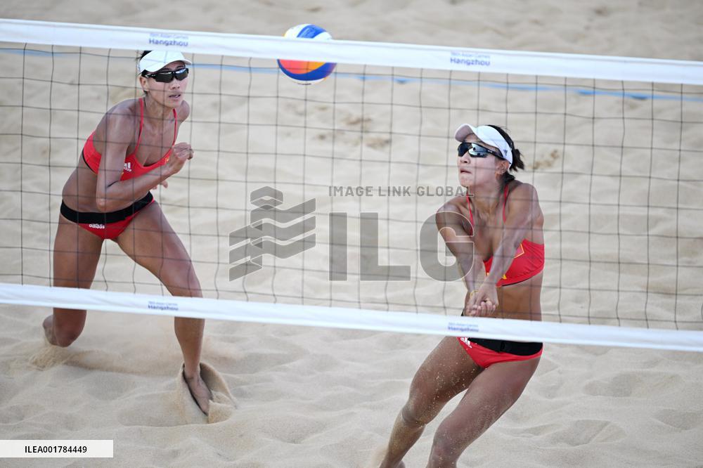 (SP)CHINA-NINGBO-ASIAN GAMES-BEACH VOLLEYBALL (CN)
