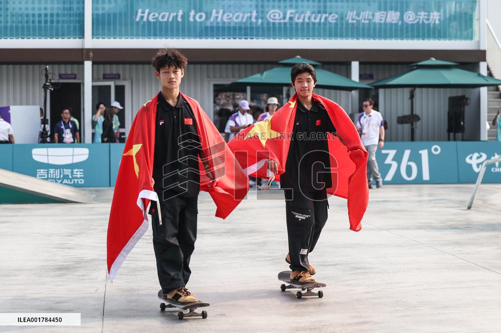 (SP)CHINA-HANGZHOU-ASIAN GAMES-SKATEBOARDING(CN)