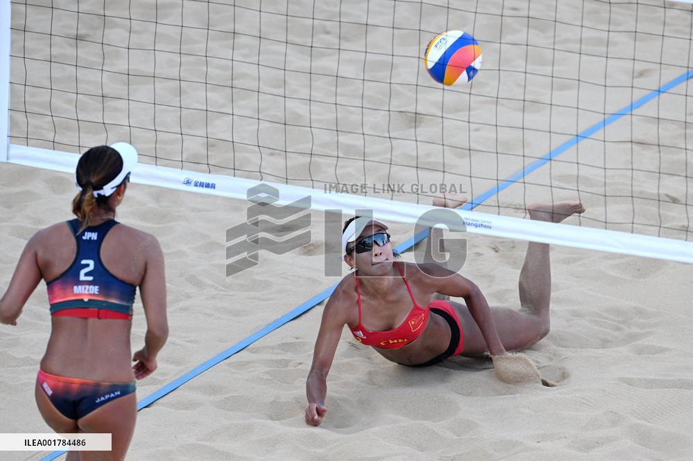 (SP)CHINA-NINGBO-ASIAN GAMES-BEACH VOLLEYBALL (CN)