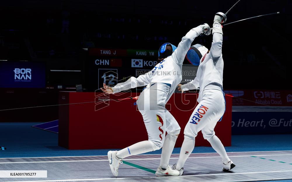 (SP)CHINA-HANGZHOU-ASIAN GAMES-FENCING(CN)