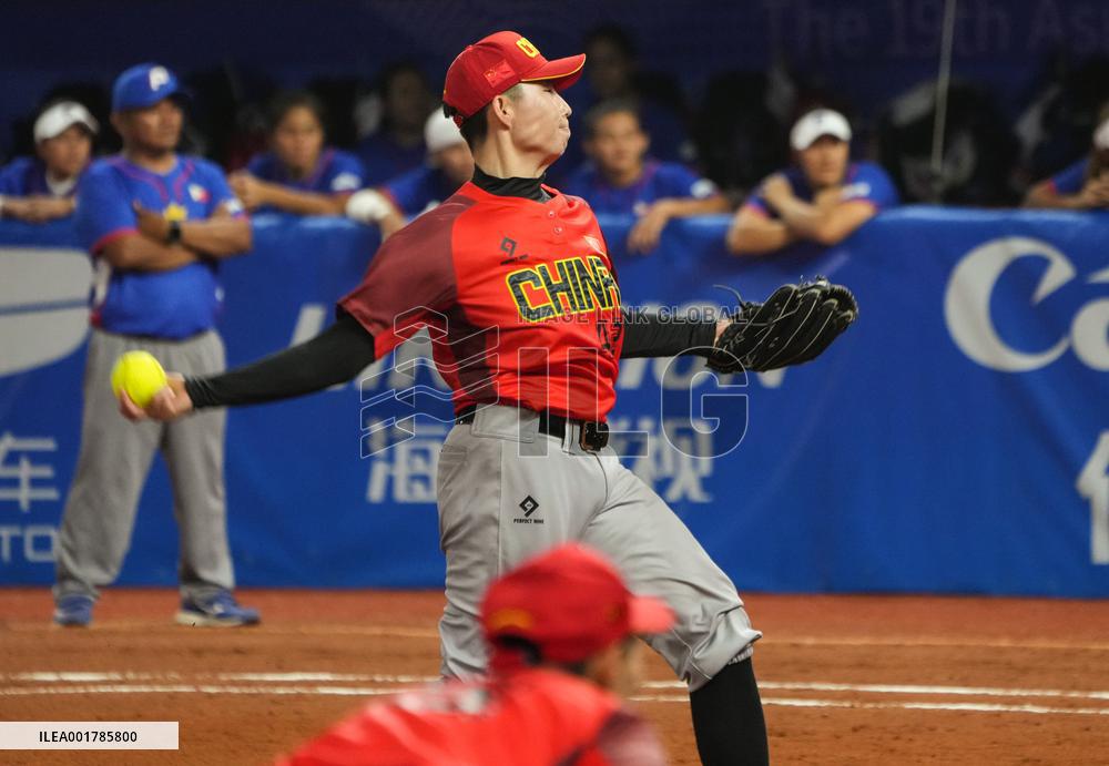(SP)CHINA-HANGZHOU-ASIAN GAMES-SOFTBALL (CN)