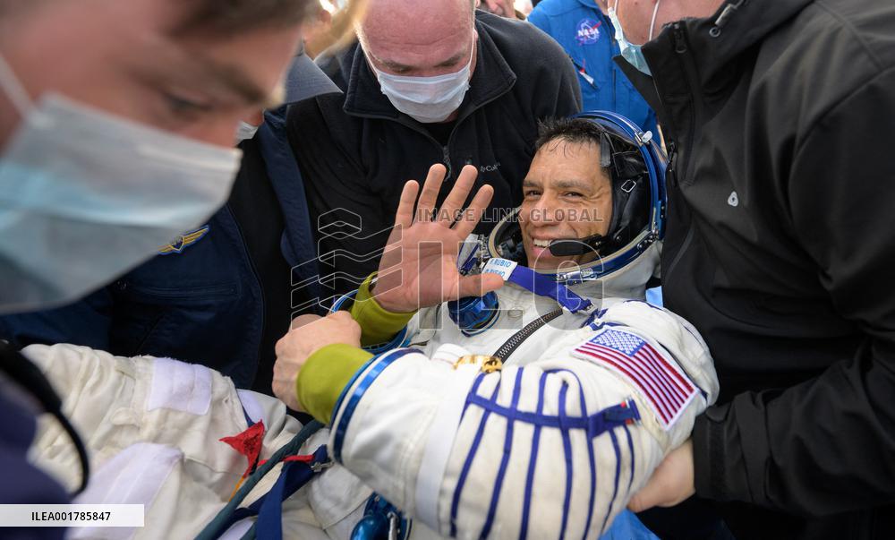 NASA Astronauts Return To Earth After One Year In Space - Kazakhstan