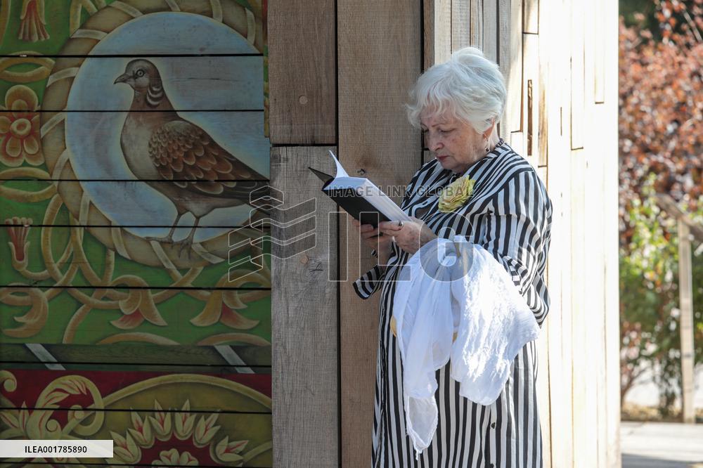 Memorial for Jews killed in 1941 mass shootings in Kyiv