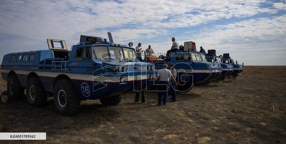 NASA Astronauts Return To Earth After One Year In Space - Kazakhstan