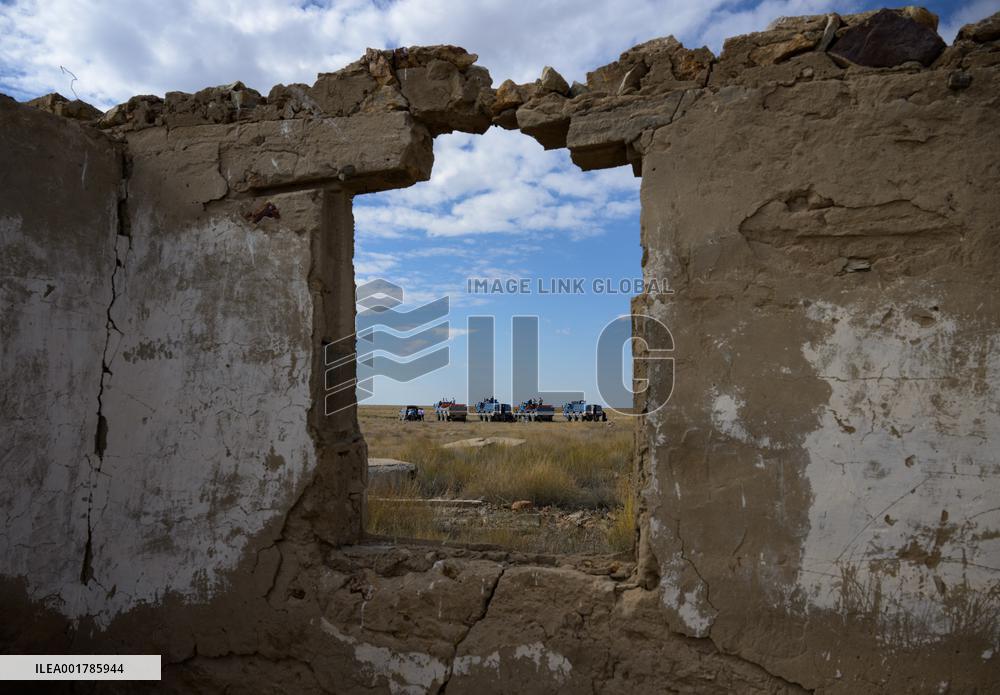 NASA Astronauts Return To Earth After One Year In Space - Kazakhstan