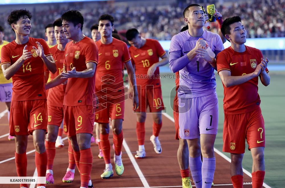 Hangzhou 2022 Asian Games Men's Football China VS Qatar