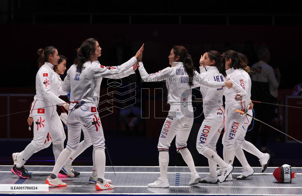 (SP)CHINA-HANGZHOU-ASIAN GAMES-FENCING(CN)