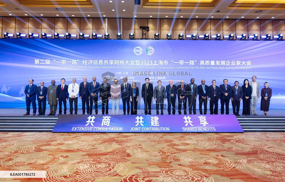 CHINA-SHANGHAI-BRI-ECONOMIC INFORMATION SHARING-CONFERENCE (CN)