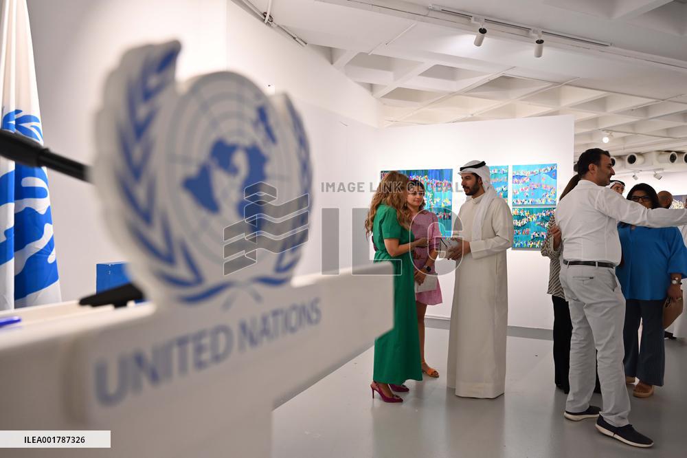 KUWAIT-CAPITAL GOVERNORATE-UNHCR-EXHIBITION-CHARITY