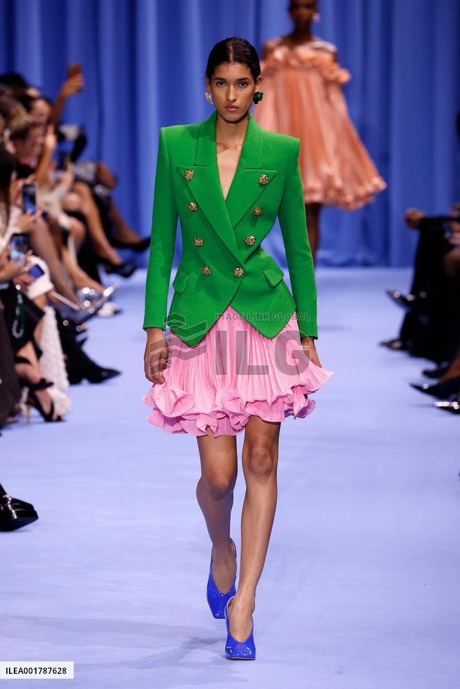 FRANCE-PARIS-FASHION WEEK-BALMAIN
