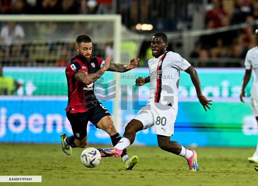 (SP)ITALY-CAGLIARI-FOOTBALL-SERIE A-AC MILAN VS CAGLIARI