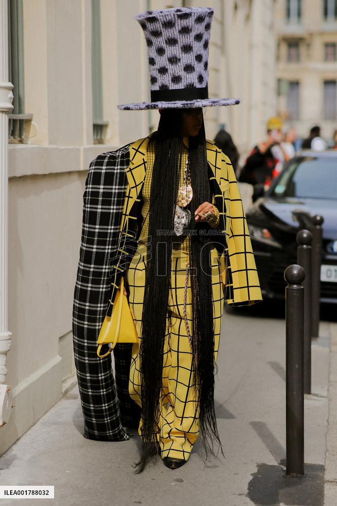 PFW - Marni Street Style