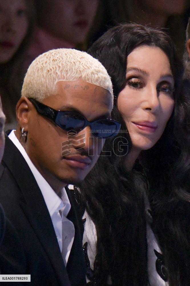 PFW - Cher Sits Front Row At Balmain