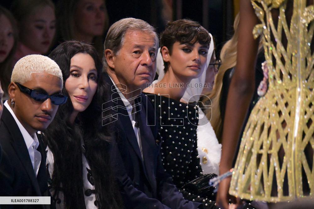 PFW - Cher Sits Front Row At Balmain