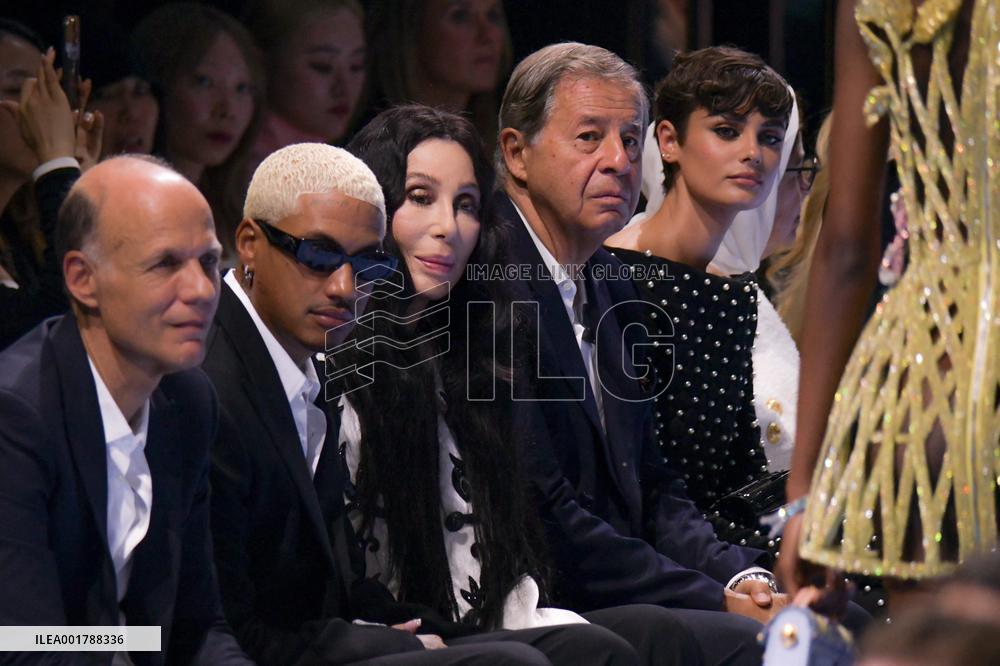 PFW - Cher Sits Front Row At Balmain