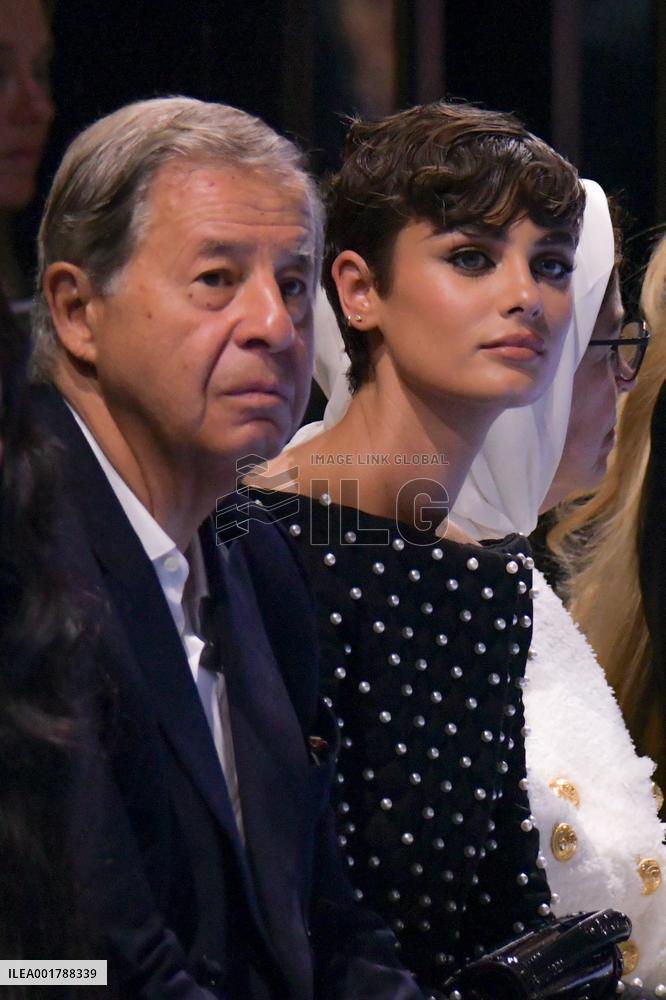 PFW - Cher Sits Front Row At Balmain